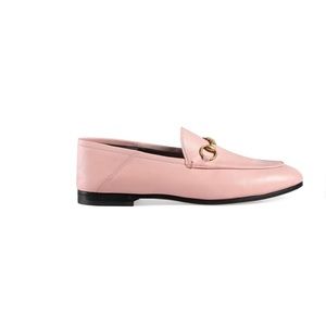 Gucci Brixton Horsebit Convertible Loafer Pink
